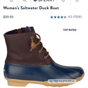 Brand New Sperry Duckboots